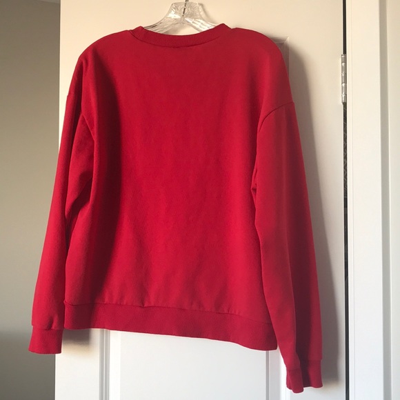 H&M red sweatshirt with Disney logo - Picture 2 of 3